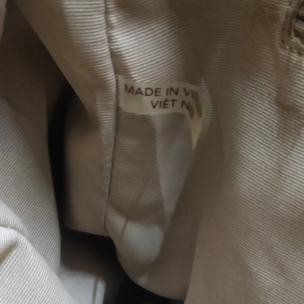 Coach New York Peyton Double Zip Carryall Khaki/Brown #C1495-F24603 pre-owned - Picture 11 of 14